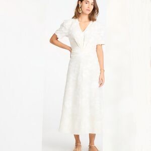Tanya Taylor - Size 2 - Doris Dress in Cypress/Optic White $575